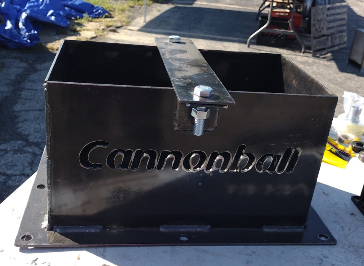 Single battery box Cannonball Derby Parts LLC